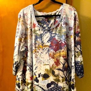 Gloria Vanderbilt Floral Top